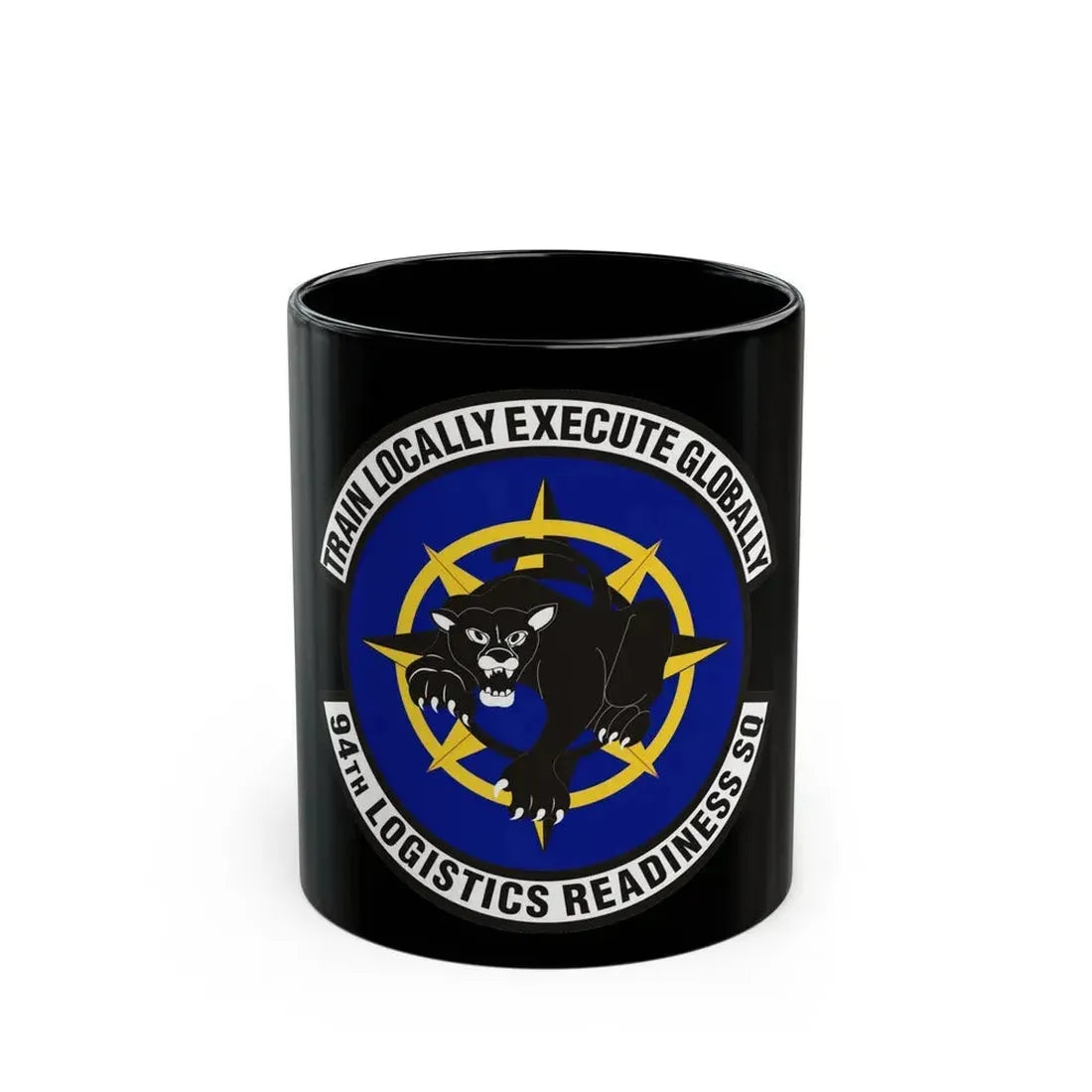 94th Logistics Readiness Squadron (U.S. Air Force) Black Coffee Mug 11oz - Go Mug Yourself