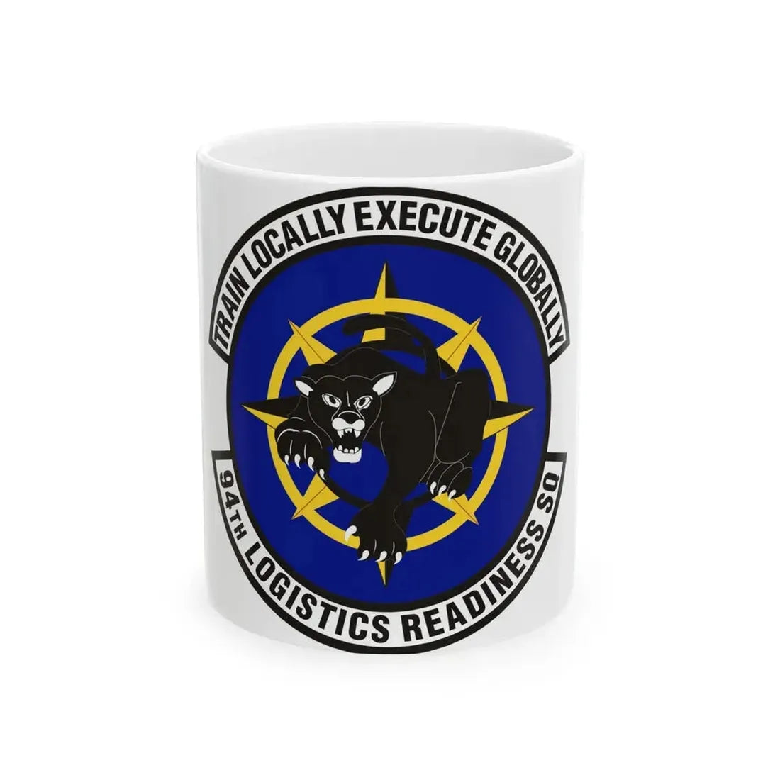 94th Logistics Readiness Squadron (U.S. Air Force) White Coffee Mug 11oz - Go Mug Yourself