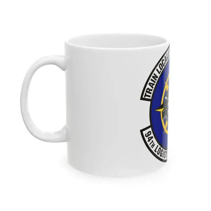 94th Logistics Readiness Squadron (U.S. Air Force) White Coffee Mug - Go Mug Yourself