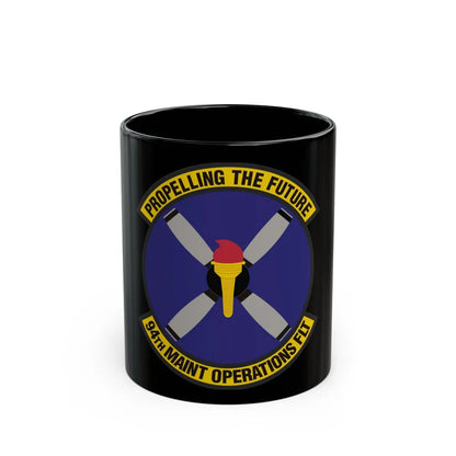 94th Maintenance Operations Flight (U.S. Air Force) Black Coffee Mug-11oz-Go Mug Yourself