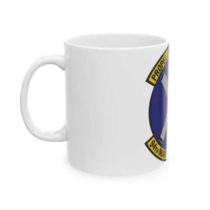 94th Maintenance Operations Flight (U.S. Air Force) White Coffee Mug-Go Mug Yourself