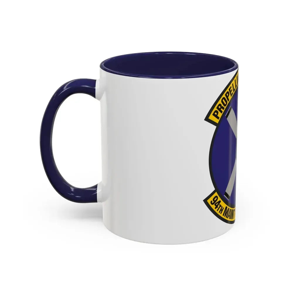 94th Maintenance Operations Flight (U.S. Air Force) Accent Coffee Mug - Go Mug Yourself