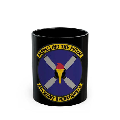 94th Maintenance Operations Flight (U.S. Air Force) Black Coffee Mug 11oz - Go Mug Yourself