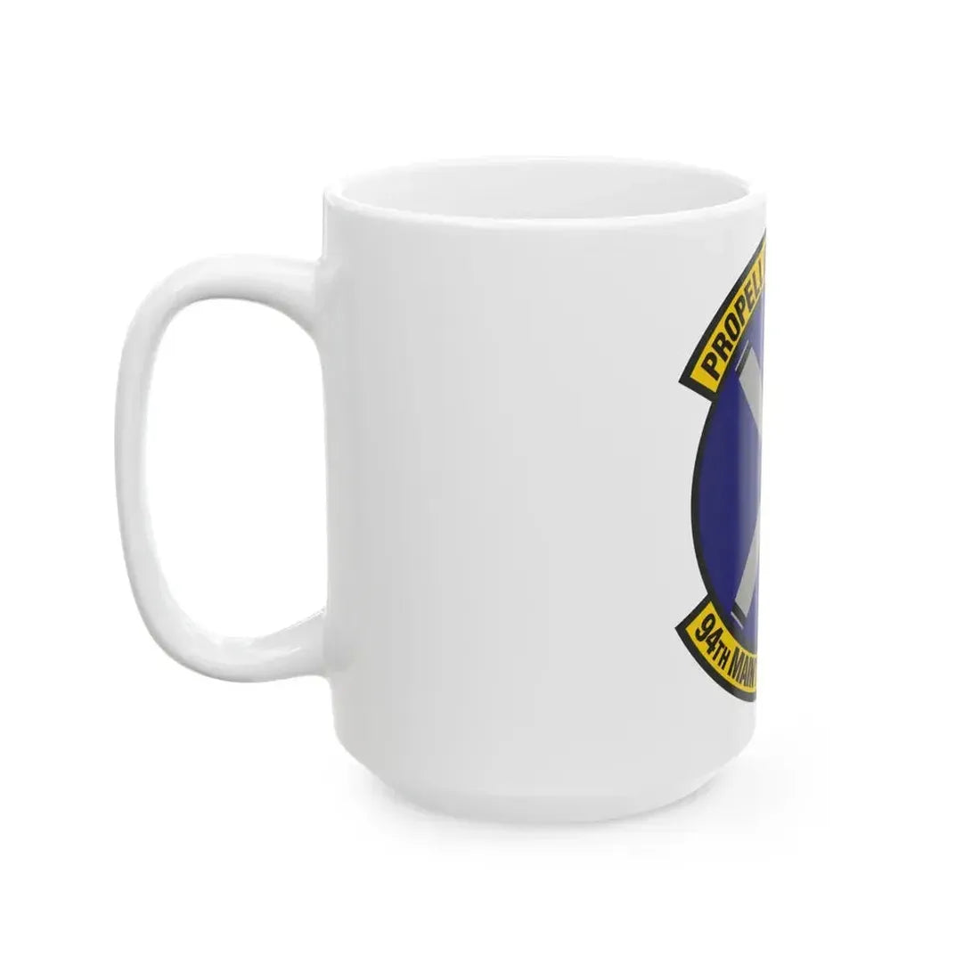 94th Maintenance Operations Flight (U.S. Air Force) White Coffee Mug - Go Mug Yourself