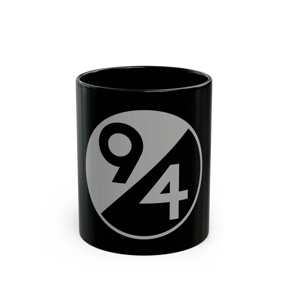 94th Regional Readiness Command SSI (U.S. Army) Black Coffee Mug-11oz-Go Mug Yourself