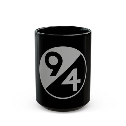 94th Regional Readiness Command SSI (U.S. Army) Black Coffee Mug-15oz-Go Mug Yourself