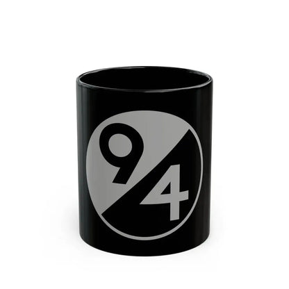 94th Regional Readiness Command SSI (U.S. Army) Black Coffee Mug 11oz - Go Mug Yourself