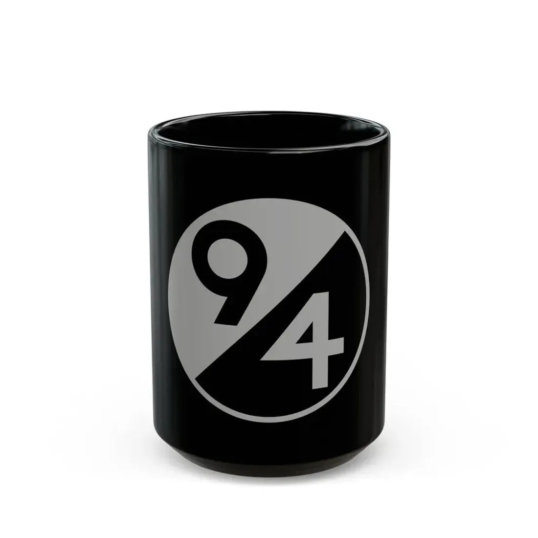 94th Regional Readiness Command SSI (U.S. Army) Black Coffee Mug 15oz - Go Mug Yourself
