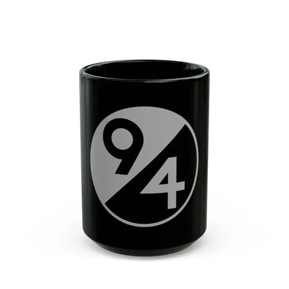 94th Regional Readiness Command SSI (U.S. Army) Black Coffee Mug 15oz - Go Mug Yourself