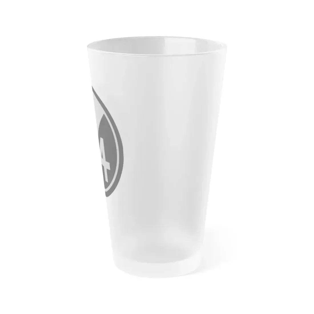 94th Regional Readiness Command SSI (U.S. Army) Frosted Pint Glass 16oz - Go Mug Yourself
