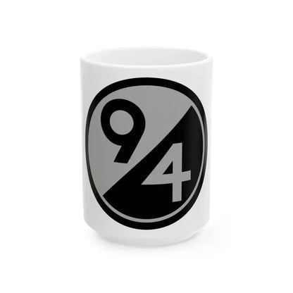 94th Regional Readiness Command SSI (U.S. Army) White Coffee Mug 15oz - Go Mug Yourself