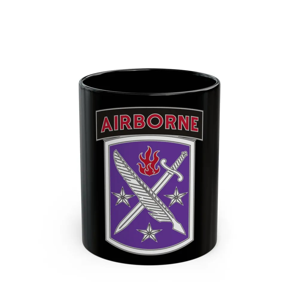 95 Civil Affairs Brigade (U.S. Army) Black Coffee Mug-11oz-Go Mug Yourself