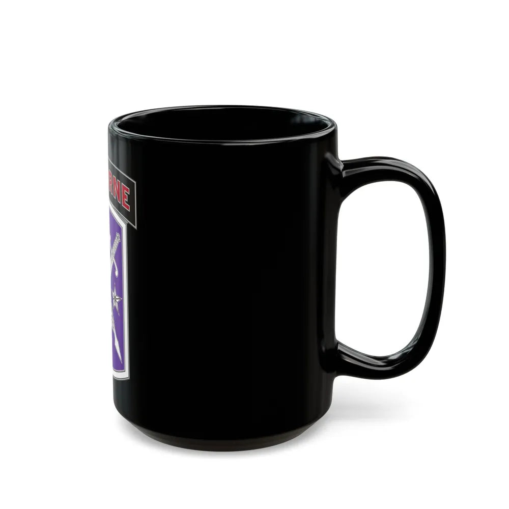 95 Civil Affairs Brigade (U.S. Army) Black Coffee Mug-Go Mug Yourself