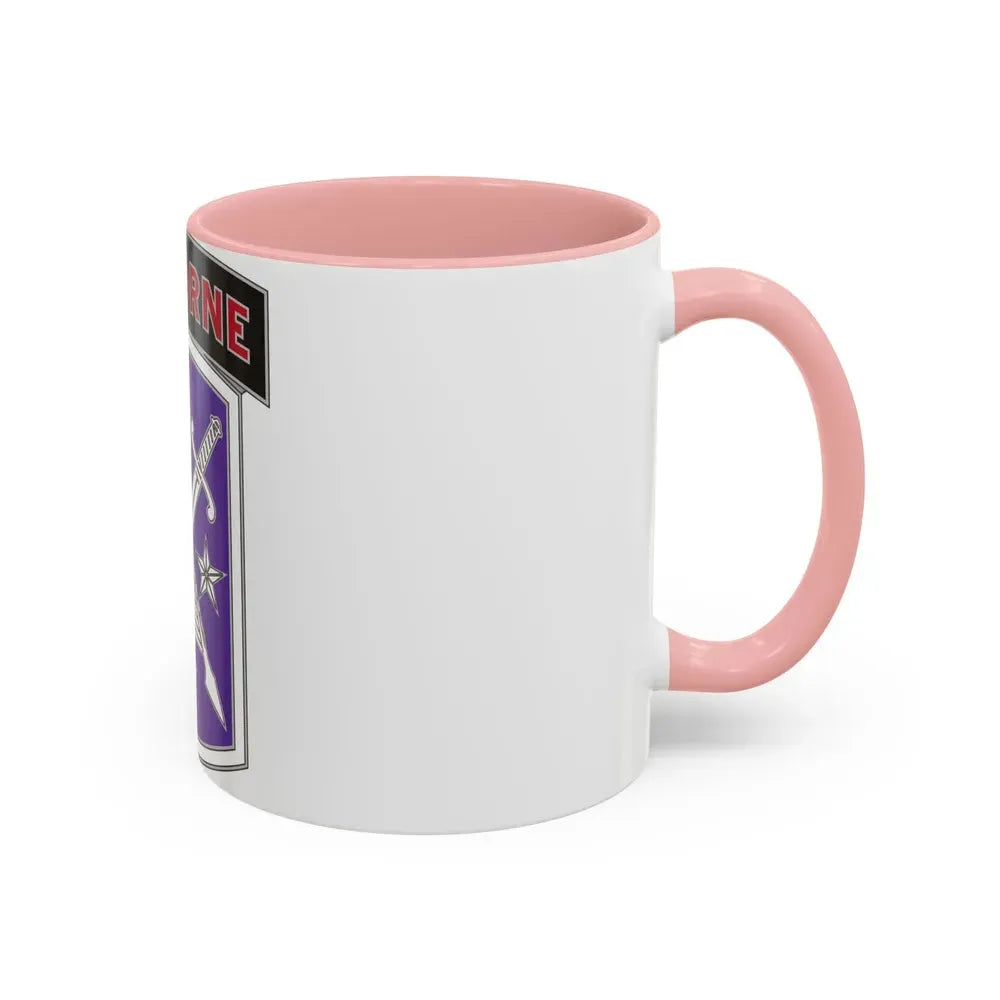 95 Civil Affairs Brigade (U.S. Army) Accent Coffee Mug - Go Mug Yourself