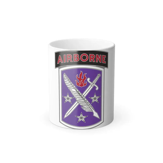 95 Civil Affairs Brigade (U.S. Army) Color Changing Coffee Mug 11oz - Go Mug Yourself