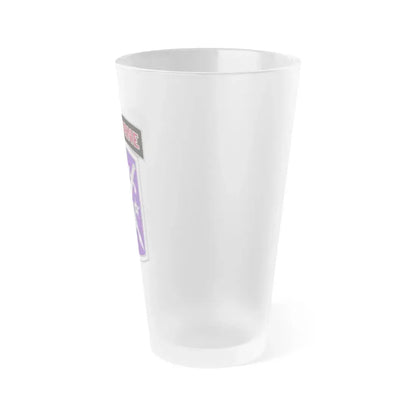 95 Civil Affairs Brigade (U.S. Army) Frosted Pint Glass 16oz - Go Mug Yourself