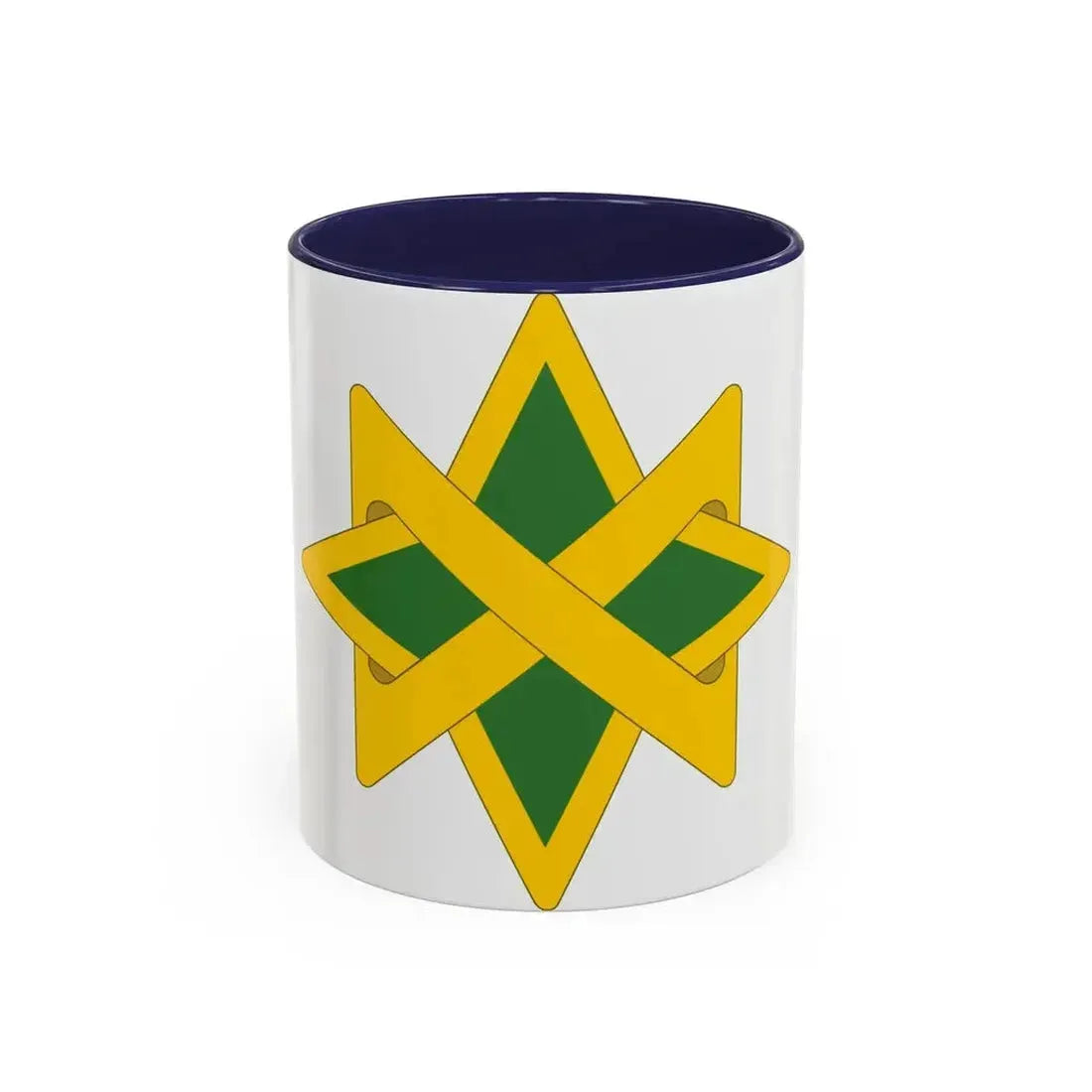 95 Military Police Battalion (U.S. Army) Accent Coffee Mug 11oz Navy - Go Mug Yourself