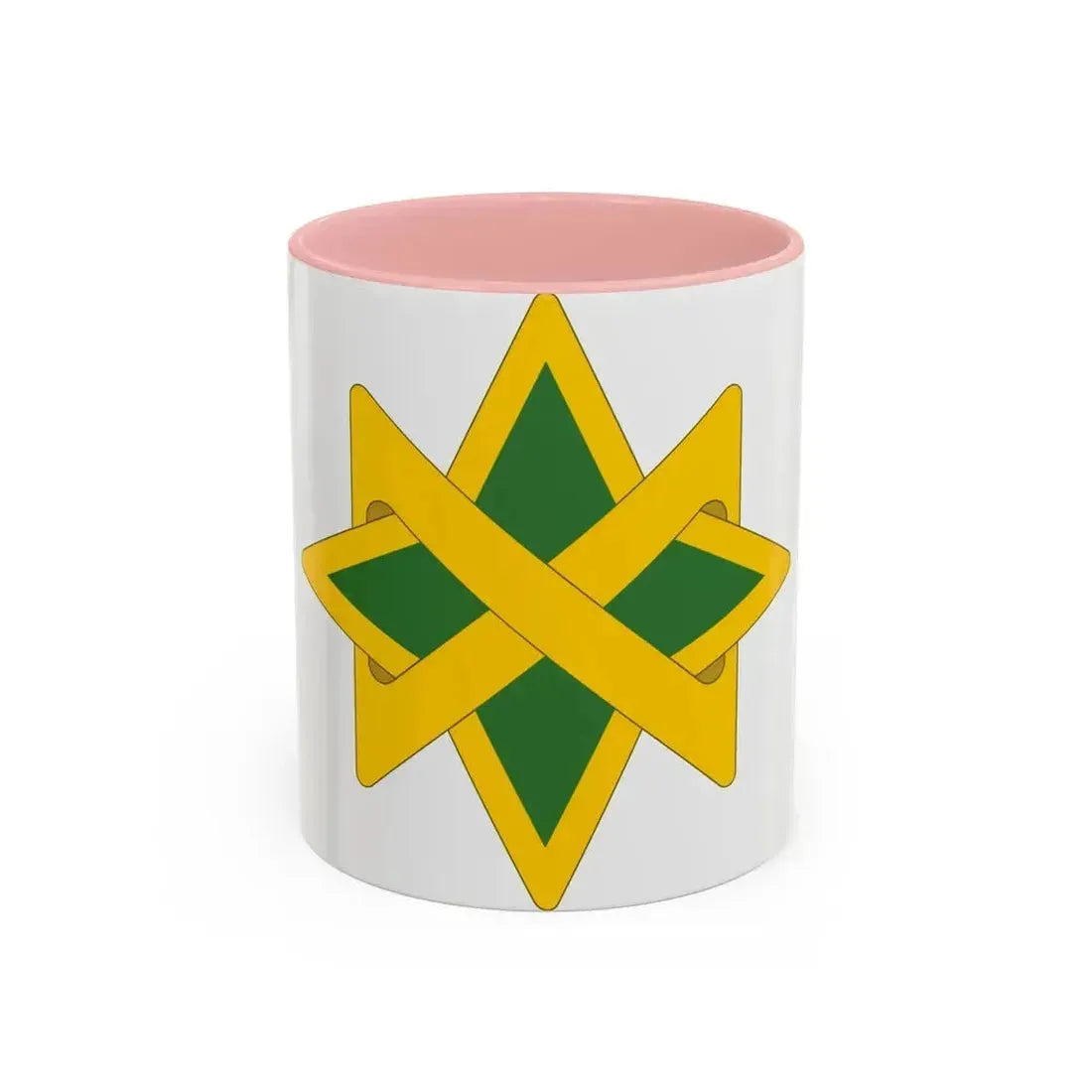 95 Military Police Battalion (U.S. Army) Accent Coffee Mug 11oz Pink - Go Mug Yourself