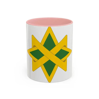 95 Military Police Battalion (U.S. Army) Accent Coffee Mug 11oz Pink - Go Mug Yourself