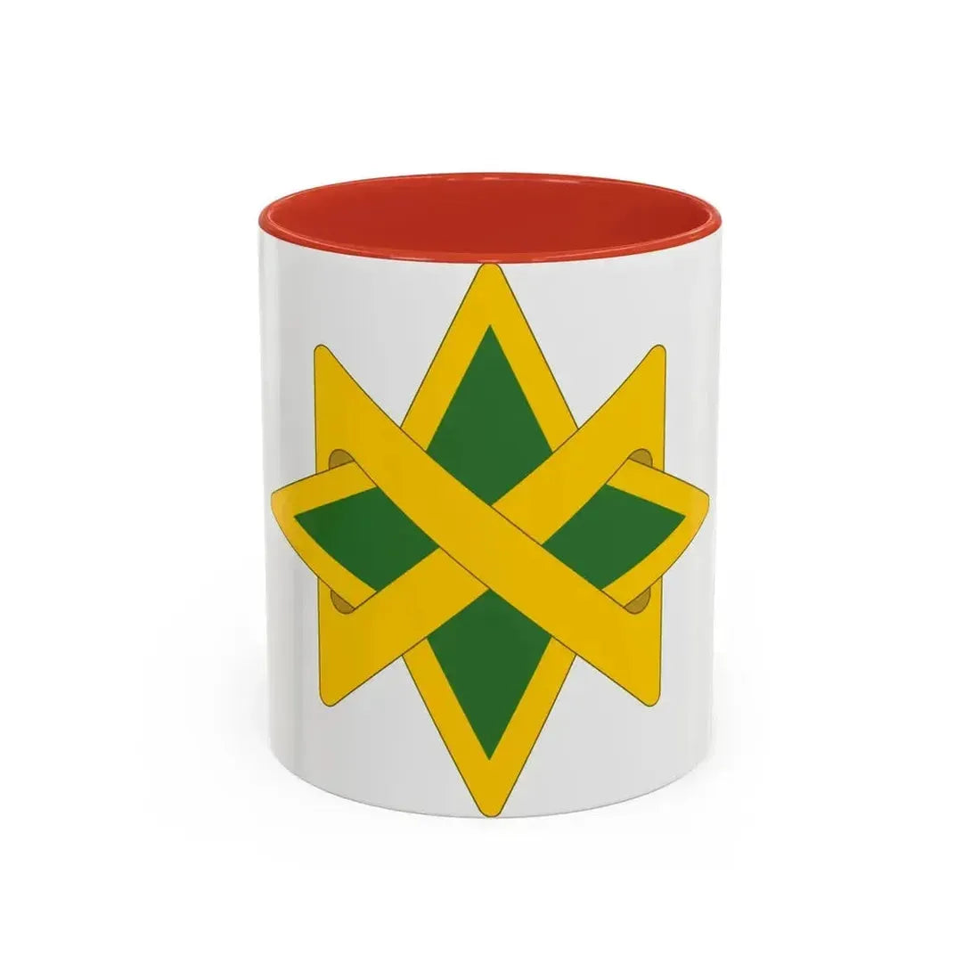 95 Military Police Battalion (U.S. Army) Accent Coffee Mug 11oz Red - Go Mug Yourself