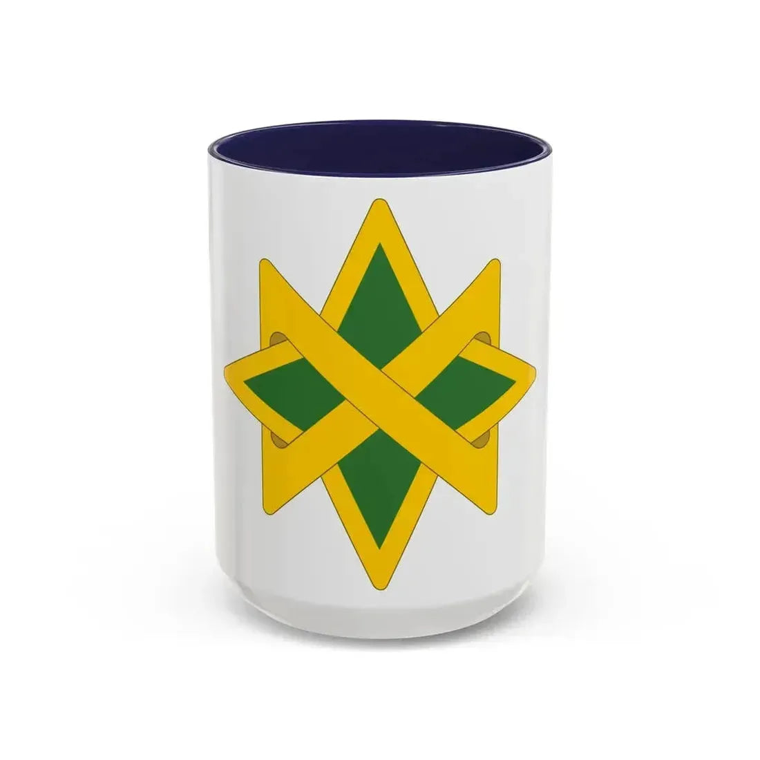 95 Military Police Battalion (U.S. Army) Accent Coffee Mug 15oz Navy - Go Mug Yourself
