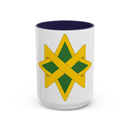 95 Military Police Battalion (U.S. Army) Accent Coffee Mug 15oz Navy - Go Mug Yourself