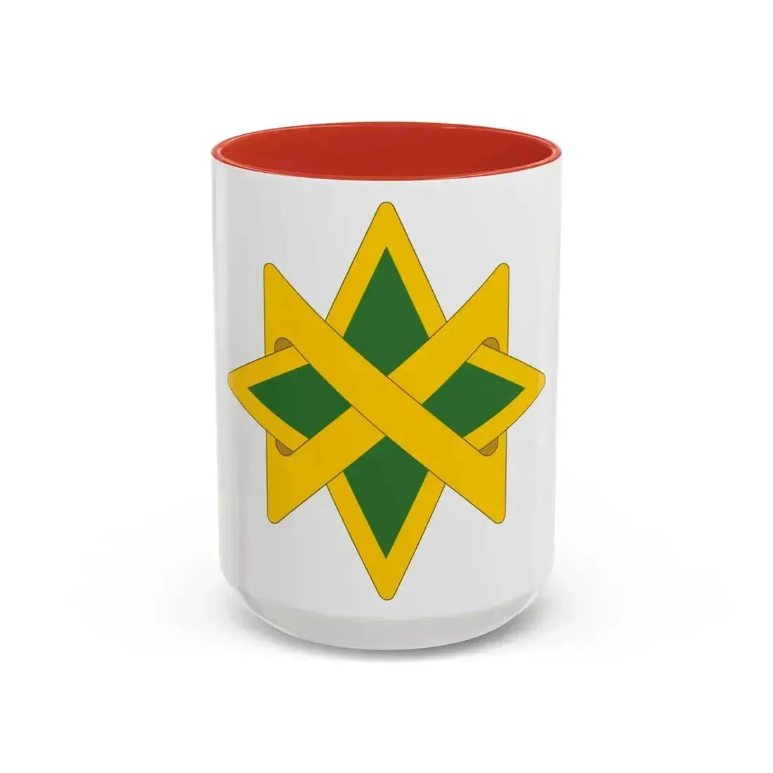 95 Military Police Battalion (U.S. Army) Accent Coffee Mug 15oz Red - Go Mug Yourself