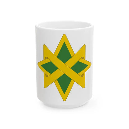 95 Military Police Battalion (U.S. Army) White Coffee Mug 15oz - Go Mug Yourself
