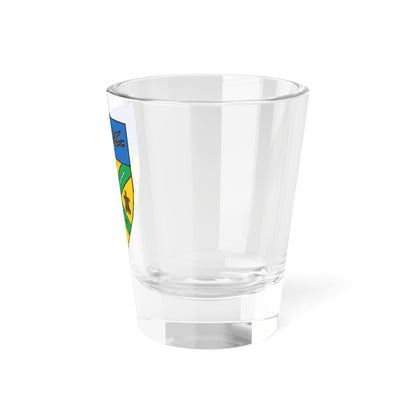 Insigne Insularum Salomonis (Solomon Islands) (Coat of Arms) Shot Glass 1.5oz