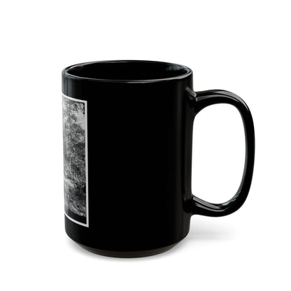 Atlanta, Georgia (Vicinity). Woods Where Gen. James B. Mcpherson Was Killed, July 22, 1864 (U.S. Civil War) Black Coffee Mug