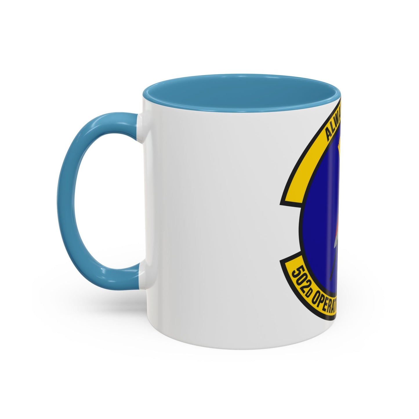 502d Operations Support Squadron (U.S. Air Force) Accent Coffee Mug