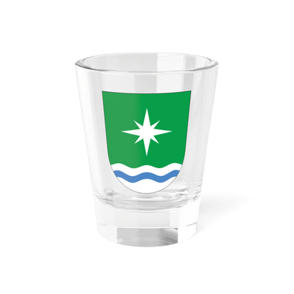 Lääne-Saare valla vapp (Estonia) (Coat of Arms) Shot Glass 1.5oz