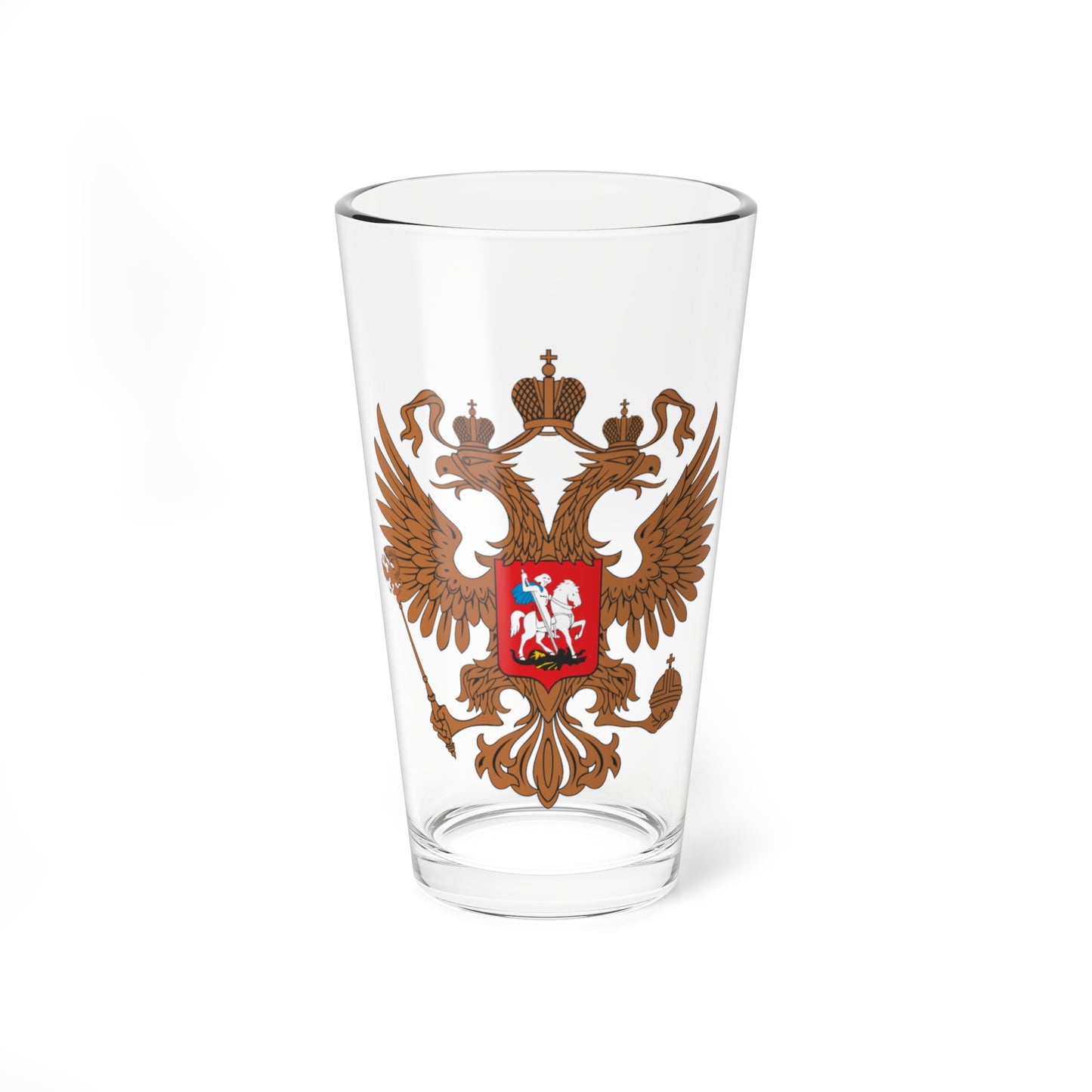Emblem of the Federation Council Russian (Russia) (Coat of Arms) Pint Glass 16oz