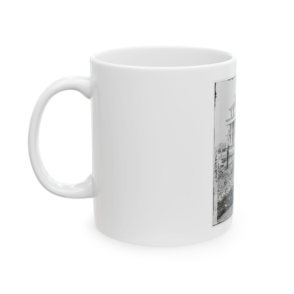 Charleston, S.C. O'connor House; Another View (U.S. Civil War) White Coffee Mug