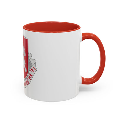 126 Maintenance Battalion (U.S. Army) Accent Coffee Mug