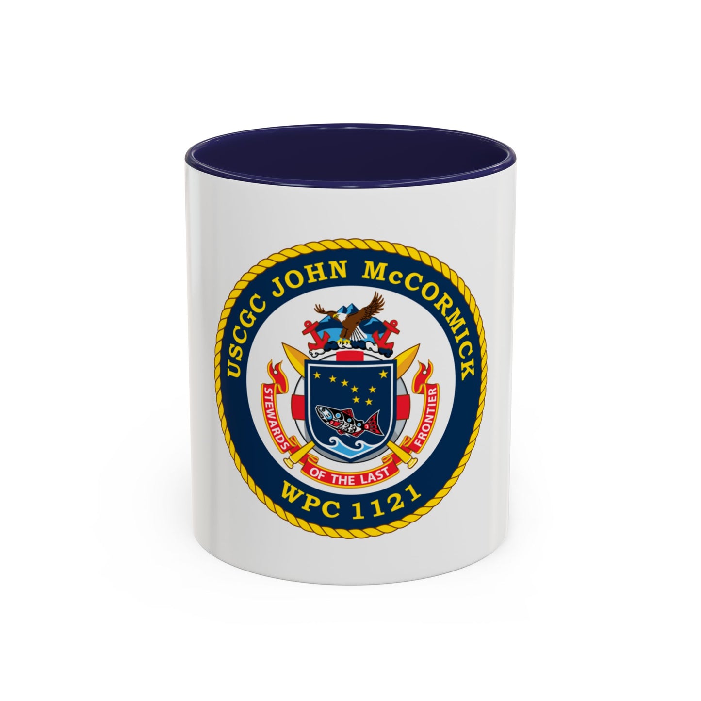 USS John McCormick WPC 1121 (U.S. Coast Guard) Accent Coffee Mug