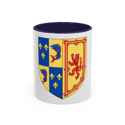 Royal Arms of the Kingdom of Scotland (1558) - Accent Coffee Mug
