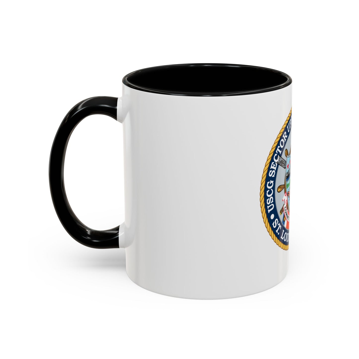USCG Sector Upper Mississippi River (U.S. Coast Guard) Accent Coffee Mug