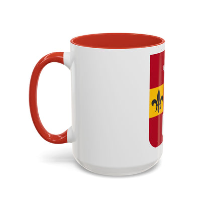 740th Antiaircraft Artillery Gun Battalion v2 (U.S. Army) Accent Coffee Mug