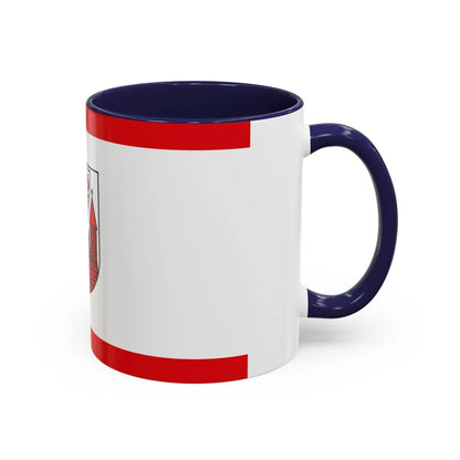 Flag of Cottbus Germany - Accent Coffee Mug-Go Mug Yourself