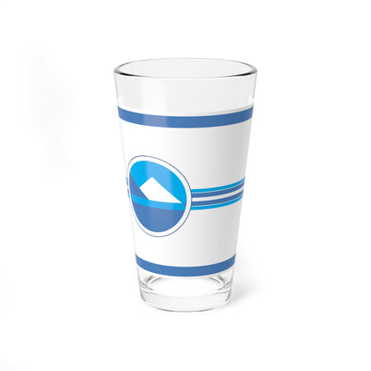 Bandera de Puerto Varas (Chile) Pint Glass 16oz