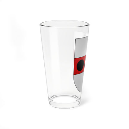 Vallon-coat of arms (Switzerland) (Coat of Arms) Pint Glass 16oz