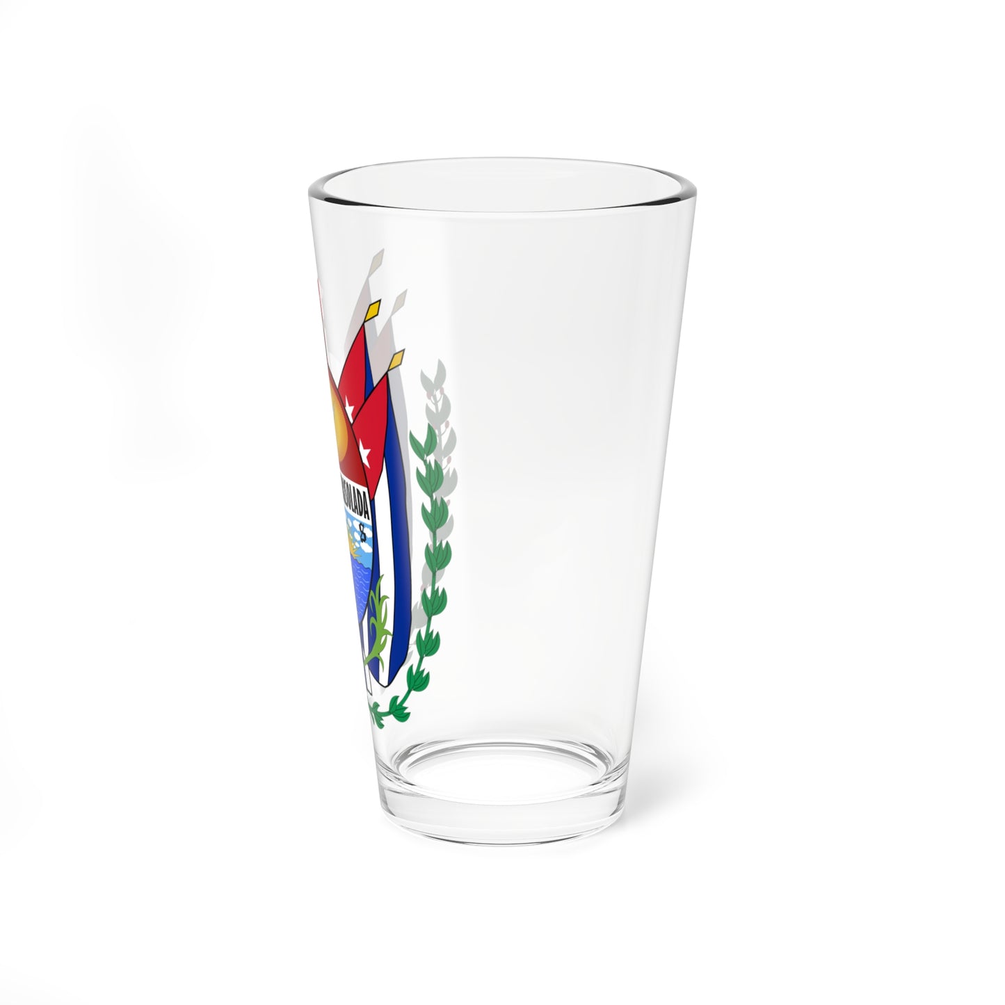 Coat of Santici Spíritus (Cuba) (Coat of Arms) Pint Glass 16oz