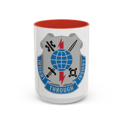 223 Military Intelligence Battalion (U.S. Army) Accent Coffee Mug