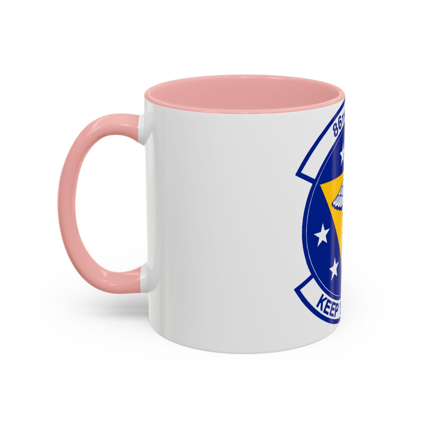 86 Aerospace Medicine Squadron USAFE (U.S. Air Force) Accent Coffee Mug