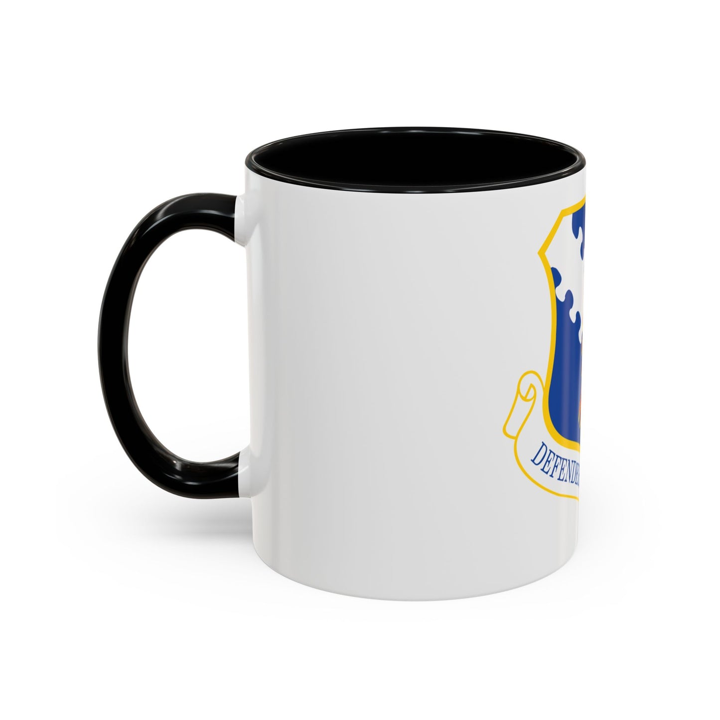 182d Airlift Wing insignia AFD 080128 056 (U.S. Air Force) Accent Coffee Mug