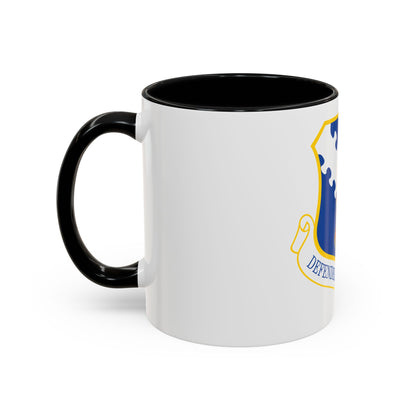 182d Airlift Wing insignia AFD 080128 056 (U.S. Air Force) Accent Coffee Mug
