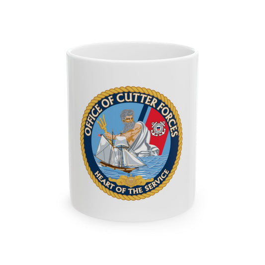 Office of Cutter Forces (U.S. Coast Guard) White Coffee Mug
