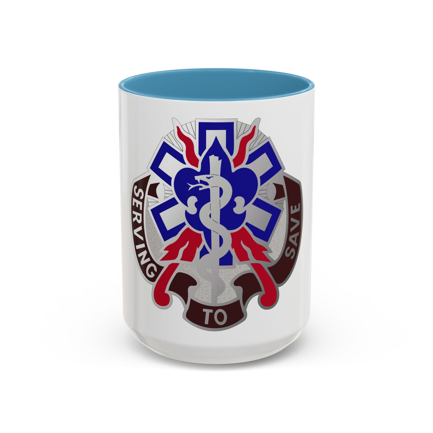 350 Surgical Hospital (U.S. Army) Accent Coffee Mug