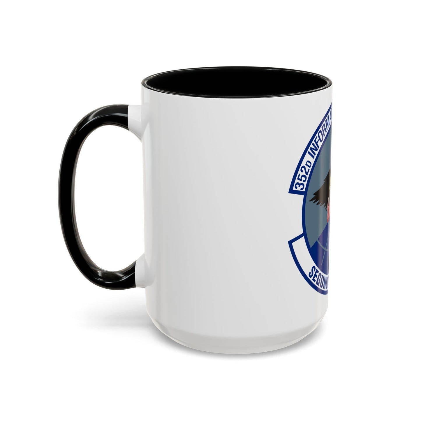 352d Information Operations Squadron (U.S. Air Force) Accent Coffee Mug